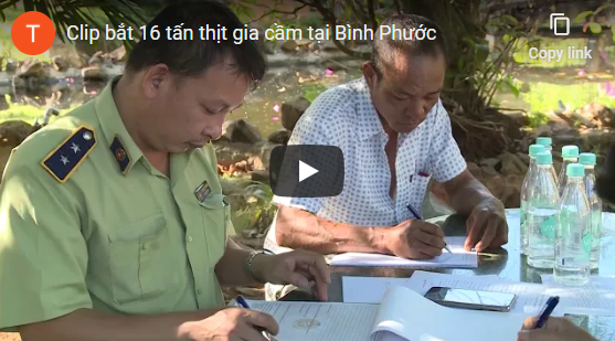 16 TẤN THỊT GIA CẦM ÔI THIU BỐC MÙI BỊ BẮT GIỮ TẠI BÌNH PHƯỚC !